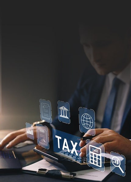 Tax-saving calculator banner