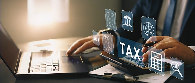 Tax-saving calculator banner