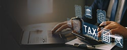 Tax saving calculator banner