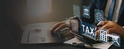 Tax saving calculator banner