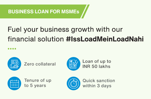 Business Loan for MSMEs