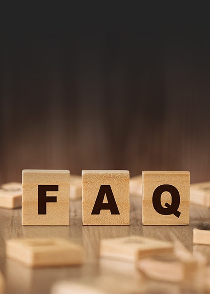 FAQ banner