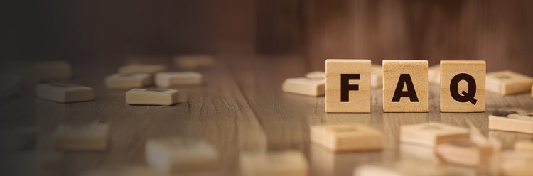 FAQ banner